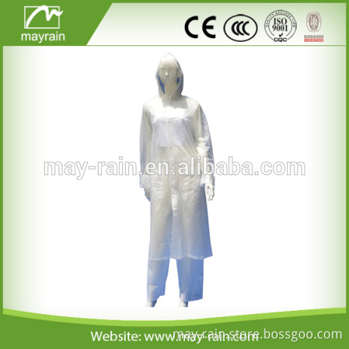 Mayrain Waterproof Long Raincoat for Men and Ladies